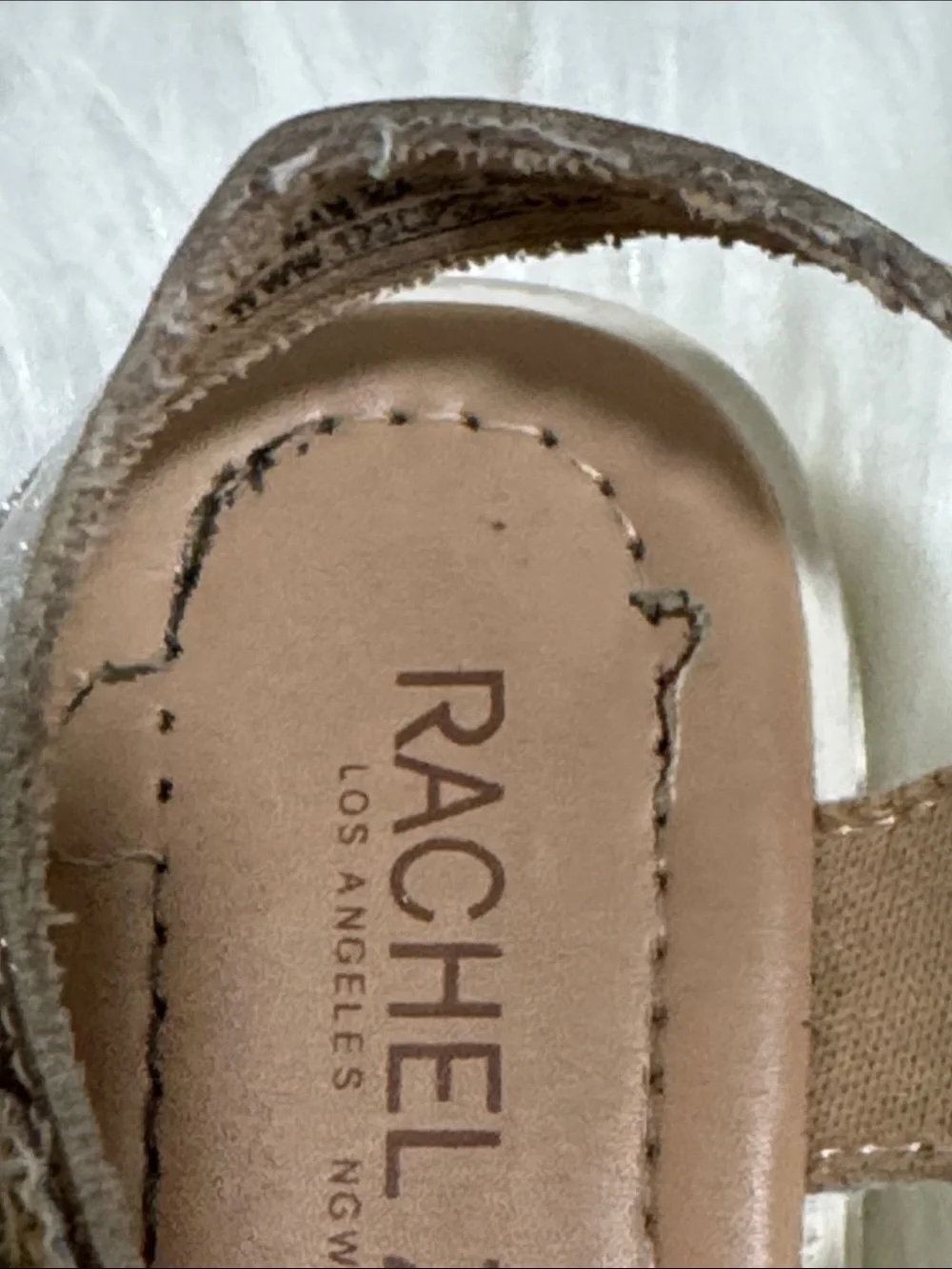 Rachel Zoe sparkling gold